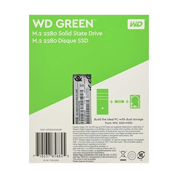 Western Digital WD Green SSD M.2 SATA, 240 GB - Image 3