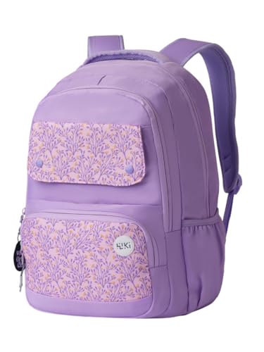 Image of Wildcraft Wiki 28 Backpack For Boys & Girls | 18 Inch- 28 Ltr and Two Compartments with Padded Shoulders, Bottle Holder, Key Chain | Best for Books,Stationery,Lunch Box & Essentials