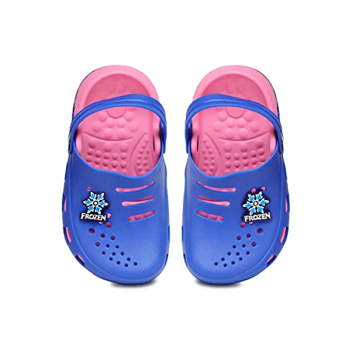 Image of toothless Kids Girls Clogs | Lightweight & Waterproof Slip-On Clogs with Backstrap | Anti-Skid Sole | Cute & Comfy Footwear for Indoor & Outdoor Play