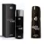 Cologne (3.4oz/100ml) and Body Spray (200ml) Combo Pack Eau De Toilette Natural Spray, Long Lasting (Pack of 2)
