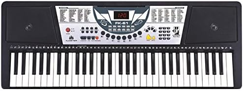 FK-61, 61-Key Professional Digital Keyboard Electronic Piano with LED Display