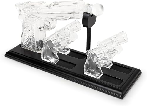 Image of Whiskey Decanter with Antique Crystal Clear (Whiskey Decanter with Shot Glass)