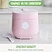 GreenLife Digital Rice Cooker, 2-Cups Uncooked/4-Cups Cooked, Removable Nonstick Ceramic PFAS-Free Pot, One-Touch Presets, Oats, Quinoa, Brown Rice, Auto Keep Warm, Fuzzy Logic Tech, 1.5QT, Pink