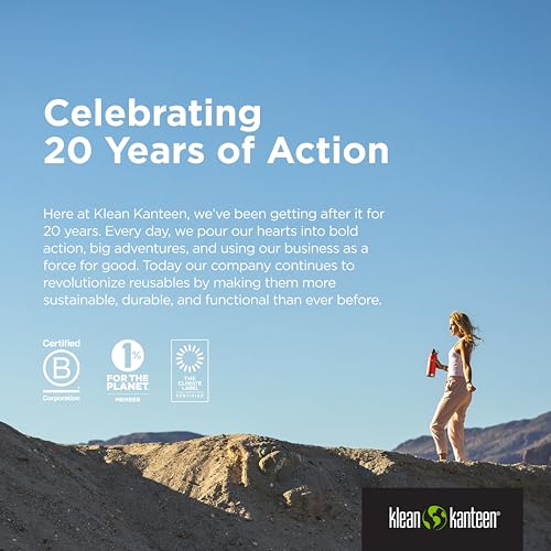 Klean Kanteen 27 oz Classic Water Bottle with Flip Seal Sport Cap & Straw - 100% Leakproof Spout & Cap - Durable, BPA-Free & Stainless Steel Material - Easy-Sip Water Bottle - Brushed view 8