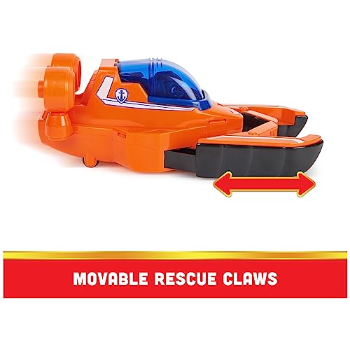 PAT' PATROUILLE AQUA PUPS - Voiture + Figurine Zuma - Voiture Pat Patrouille Zuma - Figurine à Collectionner - Thème Mer Et Aventures Sous-Marines - Paw Patrol - Jouet Enfant 3 Ans +