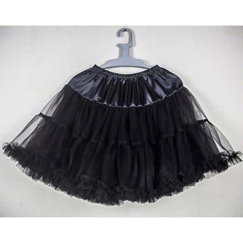 Women's Princess Layered Puffy Skirt Mini Tutu Skirt Short Petticoat2