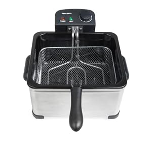 Progress Deep Fat Fryer, 5 L, Stainless Steel, 2000 W