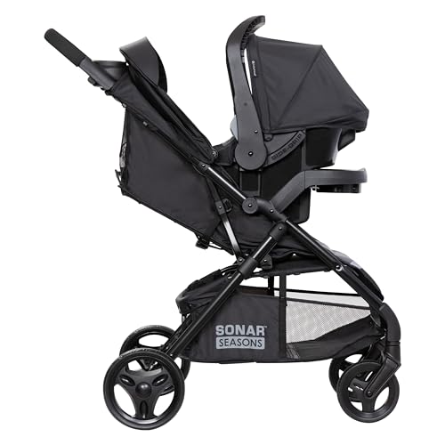 Baby Trend Passport Seasons Travel System with EZ-Lift™ Infant Car Seat, Journey Black - image 5