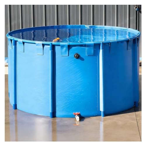 Estanque de peces para cultivo koi en jardín exterior y reserva de agua doméstica 2