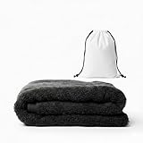 【今治×抗ウイルス加工】 ヘアドライタオル 【南青山サロン美容師監修】 ギフト 34×120cmの万能サイズ ZEN-IN (チャコール1枚入)
