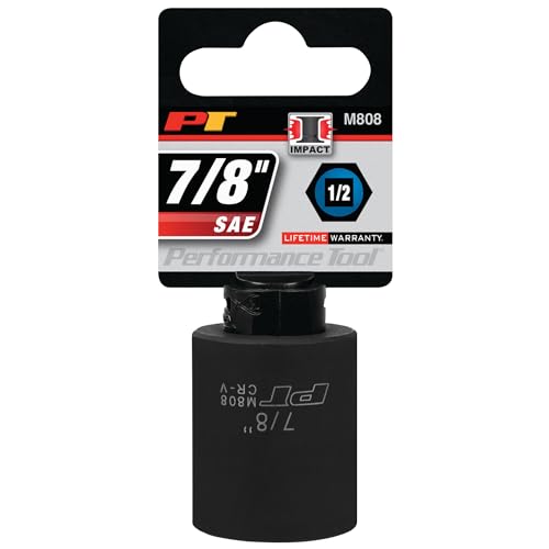 Image of Performance Tool M808 1 /2-Inch Drive 7 /8-Inch Impact Socket