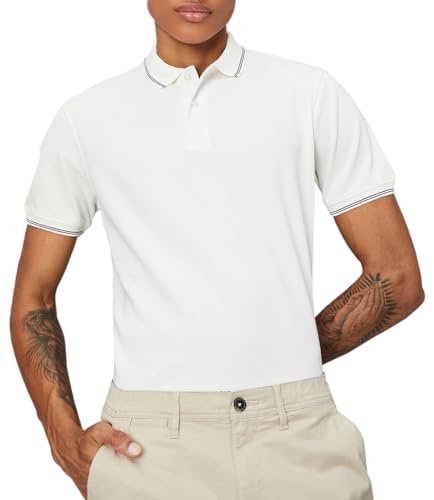 Image of Max Men Regular Fit Solid Polo T-Shirt