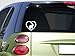 Heart Rabbit *F378* sticker decal cage bunny easter breeding food