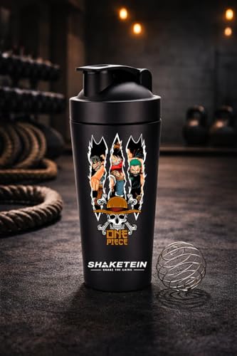 Image of Premium Stainless Steel Protein Shaker Bottle 750ml | Leakproof Gym Mixer with Steel Ball | BPA Free | Ideal for Workout & Fitness