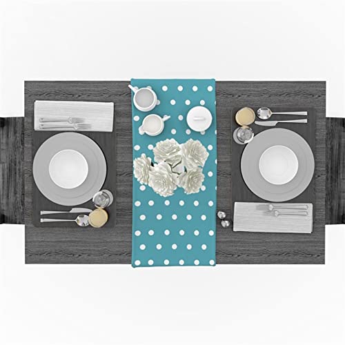 Chemin de Table en Coton et Lin WXKAGF Finition Premium