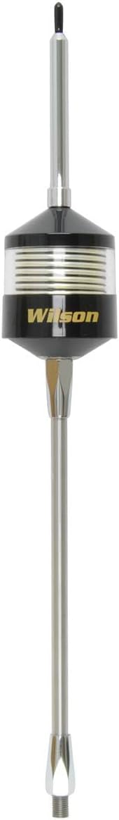 Wilson Antennas T2000 Series Mobile CB Trucker Antenna, AM|FM Ready, Black