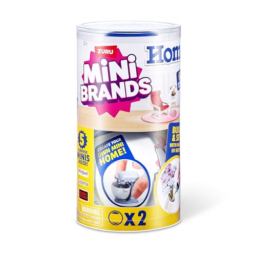 Image of Mini Brands Home Capsule (2 Pack) by ZURU: Collectible Minis, Blind Packaging, Home Themed Collectibles