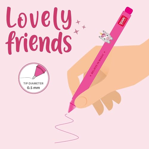 Legami Bolígrafos Gel Lovely Friends Pack x4 miniatura 4