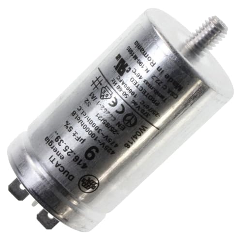 Kondensator 9UF Wäschetrockner C00279463, 00416450 Indesit Wäschetrockner C00279463, 00416450 INDESIT