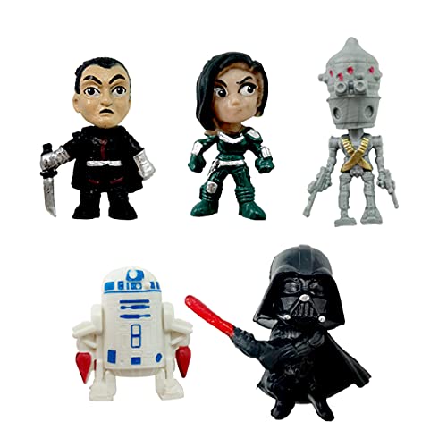 14 Pack Star Wars Cake Topper Figurines, 1.5 Inch Pvc Model Dolls Figure Statues #TOP1