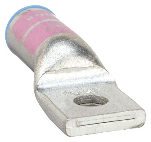 One Hole Lug Compression Connector, 2 Awg