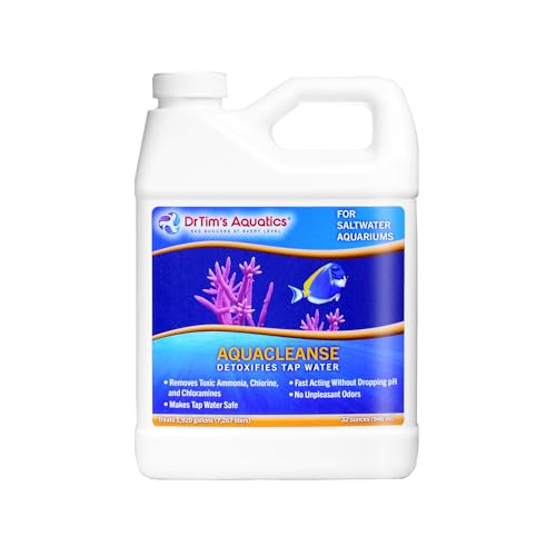 DrTim’s Aquatics AquaCleanse for Saltwater Aquariums – 32 oz –