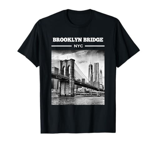 Brooklyn Bridge New York City shirt NYC Gifts Hombres Mujeres Camiseta