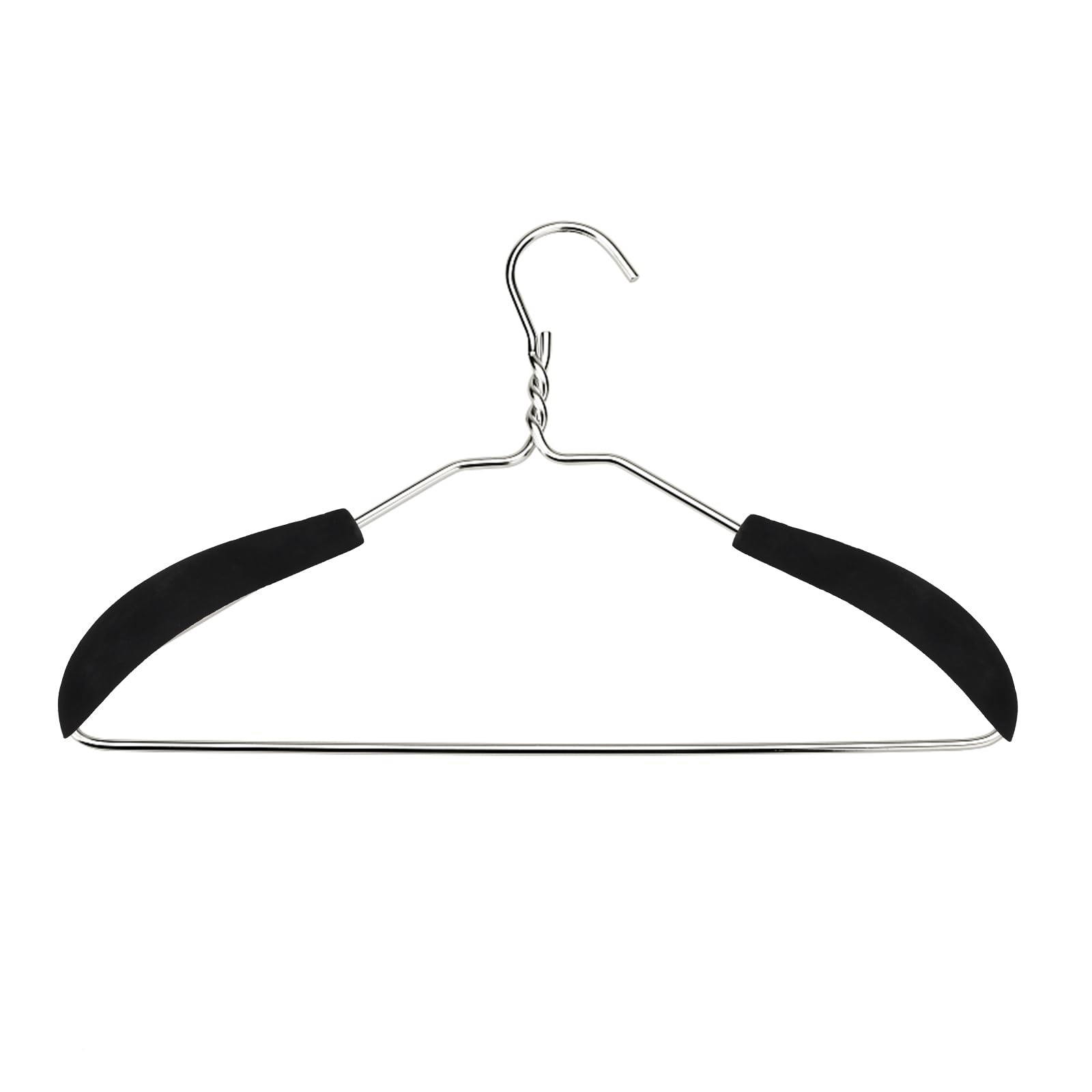 Alipis 10 Hombreras para Perchas De Ropa Soporte De Hombro Terciopelo Antideslizante 5.51X1.77X1.18 Pulgadas para Suéteres Trajes Y Prendas Delicadas Organización De Armario
