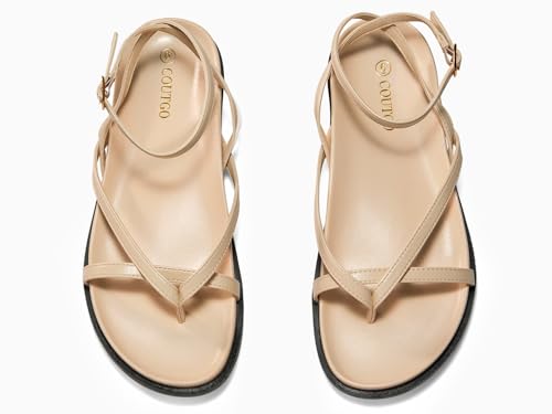 Image of Coutgo Women's Strappy Flat Sandals