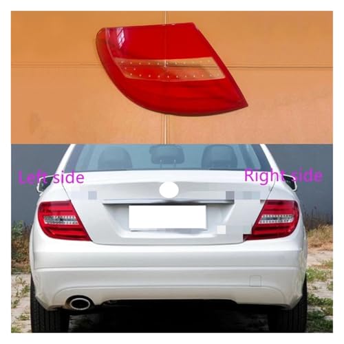 Coque feux arrière Benz C-CLASS W204 2011-2014 finition transparente Premium