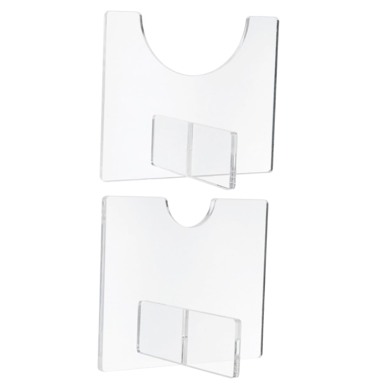 KICHOUSE Baseball Display Mount Acrylic Bat Holder Display Rack Save Space for Collector Baseball Enthusiasts