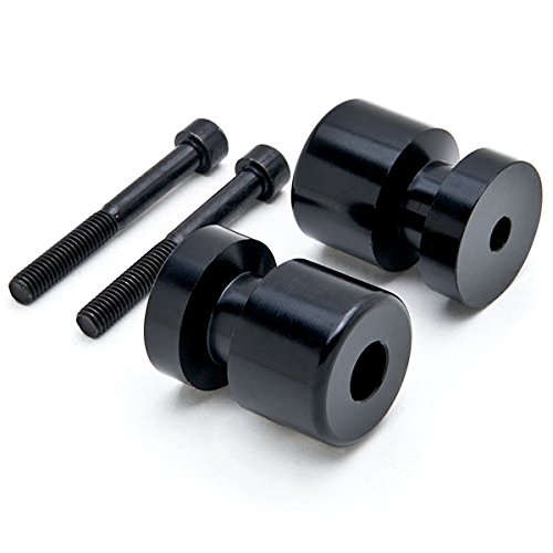 Black Swingarm Spools Sliders 6mm Compatible with Yamaha Motorcycles Sport Bikes R1 R6 FZ8 Black Swingarm Spools Sliders Motorcycle Bobbins