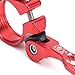 VGEBY Seat Clamp 31.8mm, Quick Release Seatpost Collar Seatpost Clamp for Mountain Road (red) Sportinggoods and Spare Parts