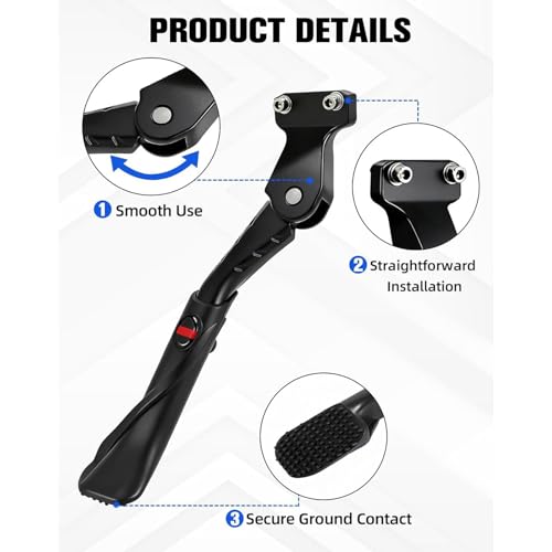 Trottinette electrique support reglable pour eviter les chutes au sol