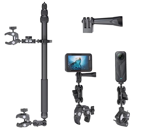 Universal Adjustable 360 Motorcycle Camera Mount Kit