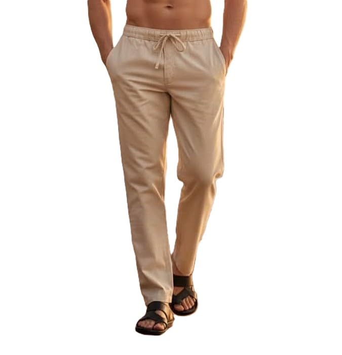 Image of Majestic Man Comfort Fit Solid Cotton Blend Casual Style Lounge Pyjama with 3 Pockets & Zip Closure
