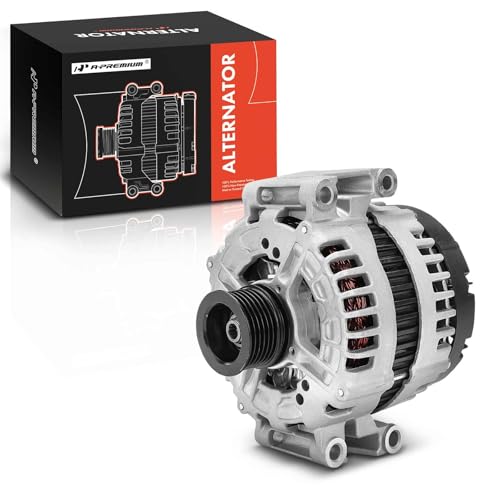 A-Premium Alternator Compatible with Mercedes-Benz E350 2006-2011, E550, GL450, GL550, S450, S550, CLS550, G550, SL550, G65 SL65 AMG, R350, CL550, CLK550, 12V 180A 6-Groove CW, Replace# 0121715114