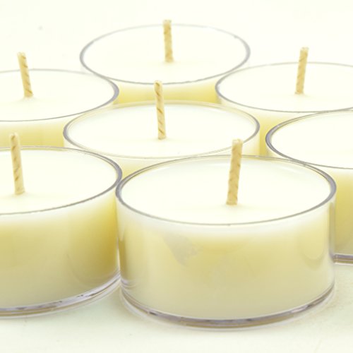 Candy Cane, Holiday Scented Soy Tealights, 12 Pack Clear Cup Candles, Christmas Candles #TOP2