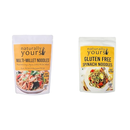 Image of Multi Millet Noodles & Spinach Noodles Combo