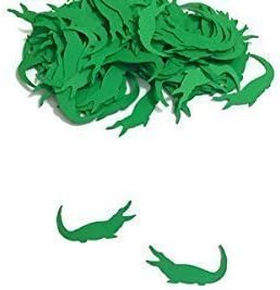 Alligator Confetti | Nature Party | Farm Baby Shower | Swamp Confetti | Baby Shower Decor | Boy Birthday | Gator Decor | Animal Confetti
