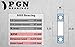 (10 Pack) PGN 6005-2RS Sealed Ball Bearing - C3-25x47x12 - Lubricated - Chrome Steel
