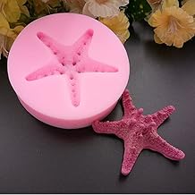 Starfish Shell Fondant Silicone Molds Cake Candy Cake Decoration Tools DIY Creative Chocolate Mold