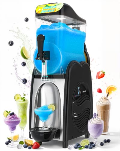 Image of 15L Slushie Machine for Commercial & Home, 4 Gal Margarita Machine