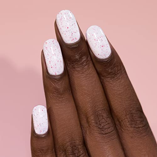 Image of ILNP Heart To Heart - Creamy White Speckled Nail Polish