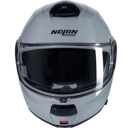 Casque Nolan N100-6 Travelling Classico modulable gris en taille XXS