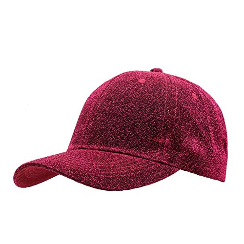 Casquette de baseball femme paillettes chapeau maille respirant casual hip hop