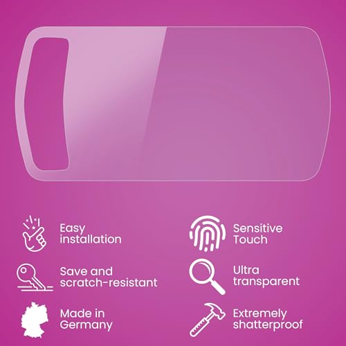 atFoliX Glasfolie kompatibel mit eFlux Freeride X2 Panzerfolie, 9H Hybrid-Glass FX Schutzpanzer Folie