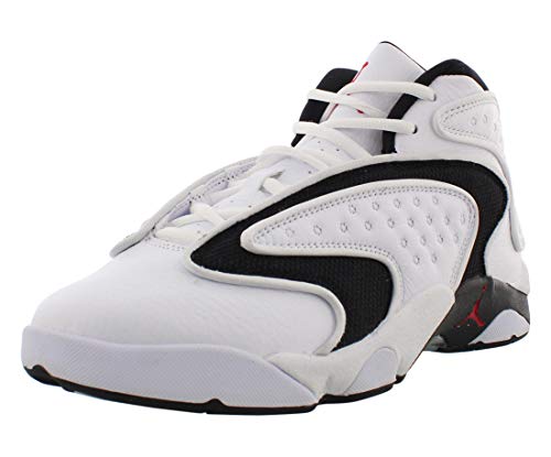 Nike Women's Air Jordan OG White/Black/University Red 133000-106 (Size: 6.5)