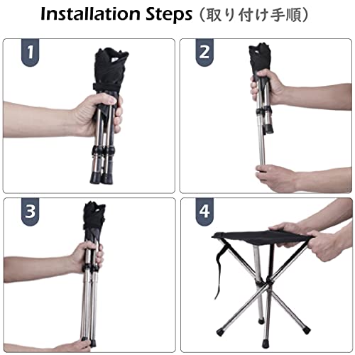 TRIWONDER 折りたたみ椅子 アウトドアチェア コンパクト イ