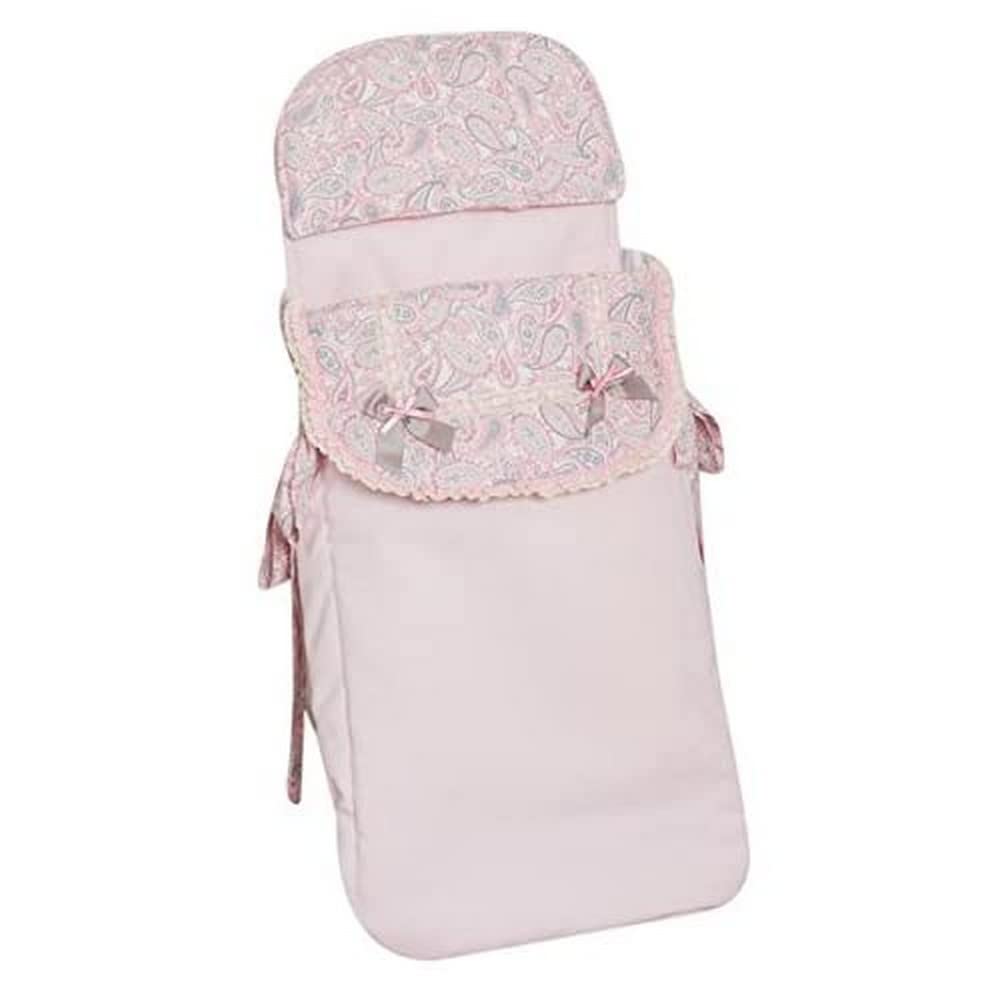 Babyline Caramelo - Saco de 3 usos para capazo y silla, color rosa